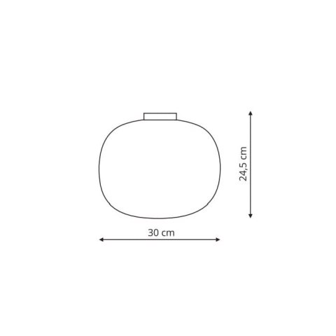 Plafon Jukon biały 1xE27 Light Prestige