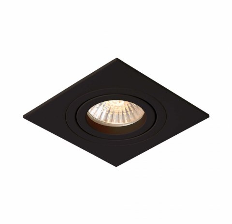 Oprawa podtynkowa Metis czarna 1xGU10 Light Prestige