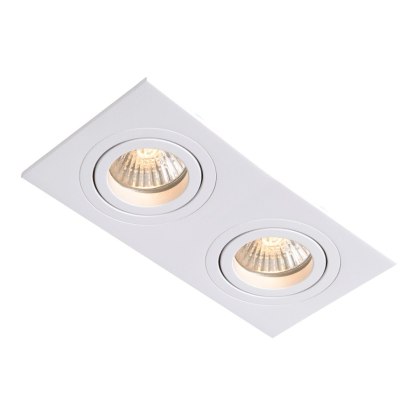 Oprawa podtynkowa Metis 2 biała 2xGU10 Light Prestige