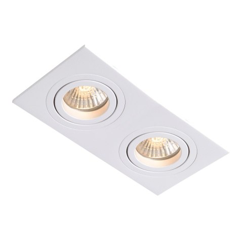 Oprawa podtynkowa Metis 2 biała 2xGU10 Light Prestige