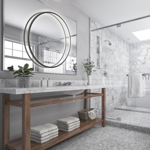 Light Prestige Lampa ścienna Kinkiet Mirror mały 1xLED czarny Light Prestige