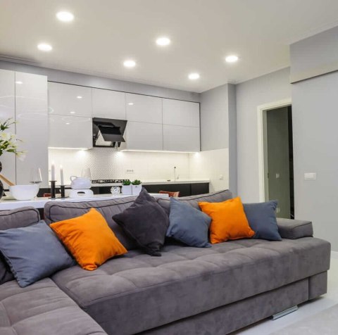 Ruchome oczko podtynkowe Nero białe 1xGU10 Light Prestige