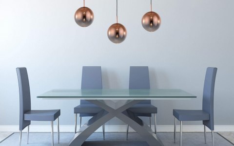 Lampa wisząca Palla 1xE27 miedziana LP-2844/1P MI