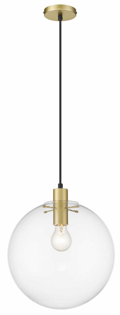 Lampa wisząca Puerto duża 1xE27 złota LP-004/1P L GD