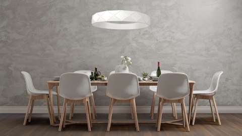 Lampa wisząca Reus biała LED 4000K Light Prestige