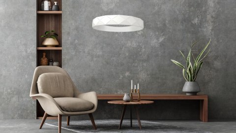 Lampa wisząca Reus biała LED 4000K Light Prestige