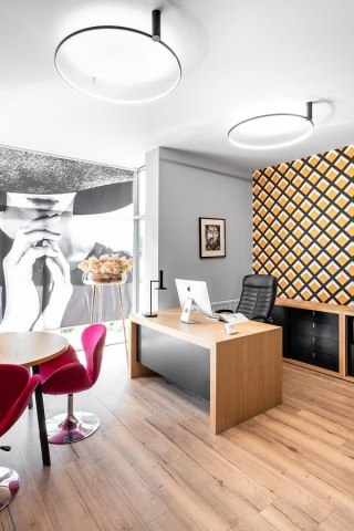 Plafon Ring L 3000K 1xLED czarny LP-909/1C L BK