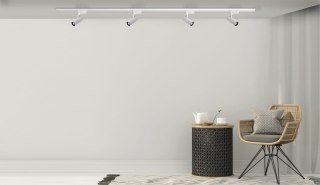 Reflektor Snow 1F biały 1xGU10 Light Prestige