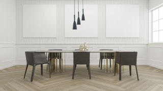 Lampa wisząca Solin 3 szara 3xE27 Light Prestige