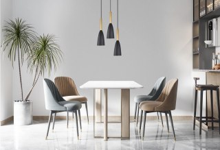 Light Prestige Lampa wisząca Solin 3 złota 3xE27