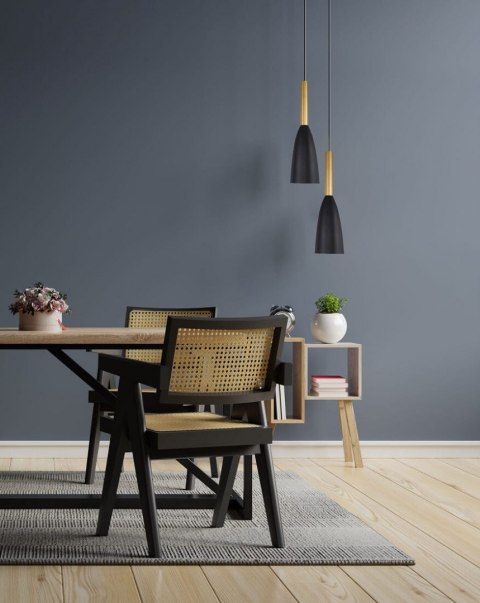 Lampa wisząca Solin wisząca 1xE27 złota LP-181/1P GD