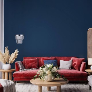 Kinkiet Vetro srebrny 1xE14 Light Prestige