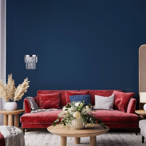 Kinkiet Vetro srebrny 1xE14 Light Prestige