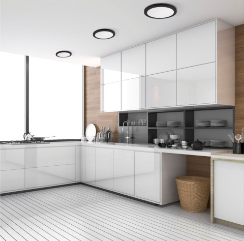 York plafon 2 w 1 3000K czarny LP-330/1C 3BK